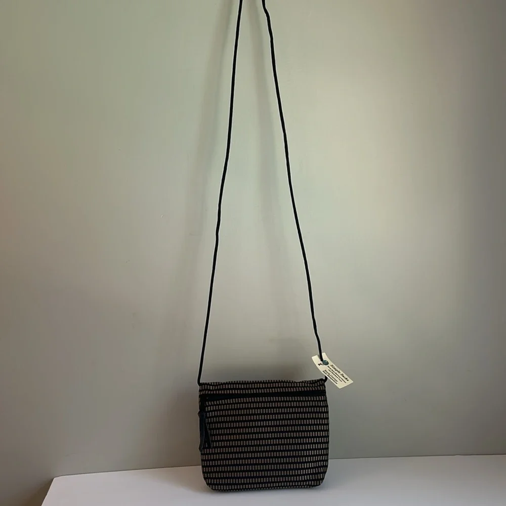 NWT SIMPLE SACKS Tapestry Crossbody Bag, Made in NH USA